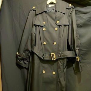 Rain Shedder by Ken Meritt women’s black trench